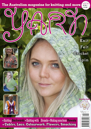 Yarn Magazine Issue 25 -- SIOz Rivuletto Shawl Pattern Inside! Yarn Magazine Issue 25 -- SIOz Rivuletto Shawl Pattern Inside!