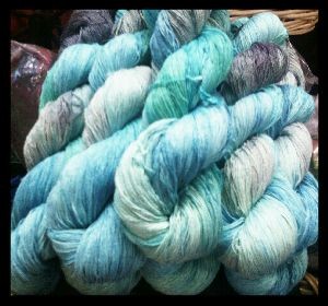 Soysilk Lace in Antartica
